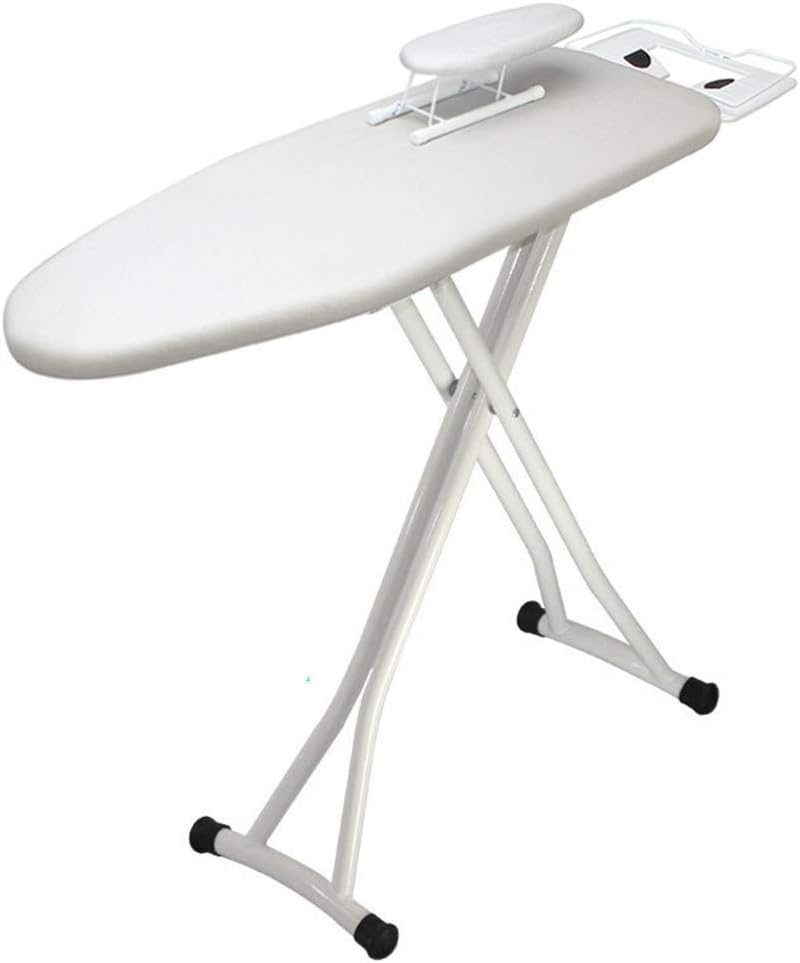 Cette table de repassage qui se replie apres usage, avec une armature renforcee