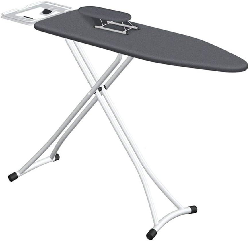 Decouvrez une table de repassage avec un espace pour poser le fer avec une partie textile en coton