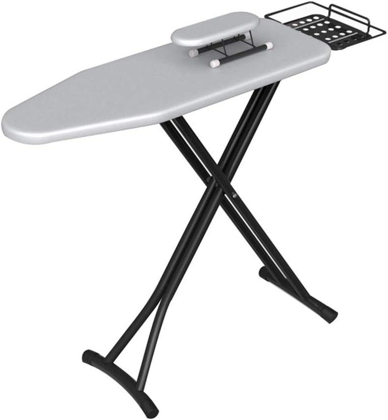 Une table de repassage reunit une structure pliante et des appuis antiderapants