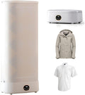 Ce mannequin de repassage combine une structure pliante avec un format compact