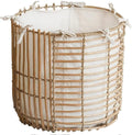 Le panier a linge offre un format de 45 x 40 cm