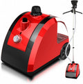 Decouvrez ce fer a vapeur a temperature ajustable en coloris rouge
